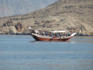 Traditional Dhow in Khasab, Oman