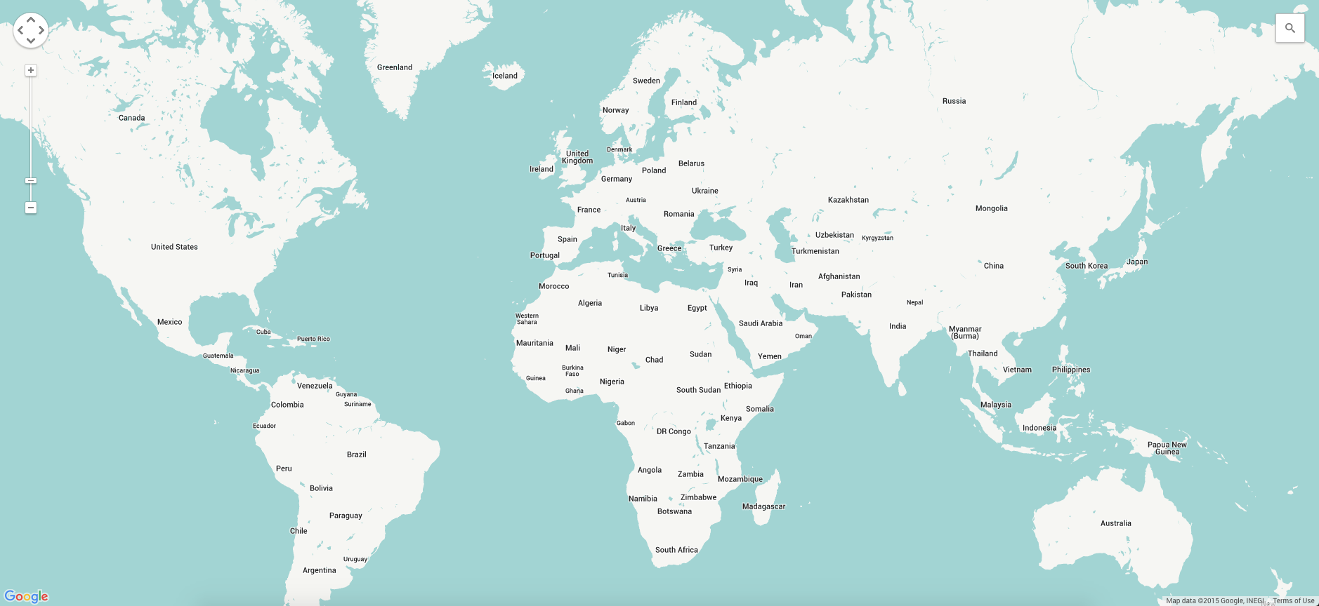 Travel Resolutions: world map