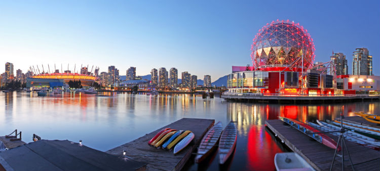 Vancouver skyline