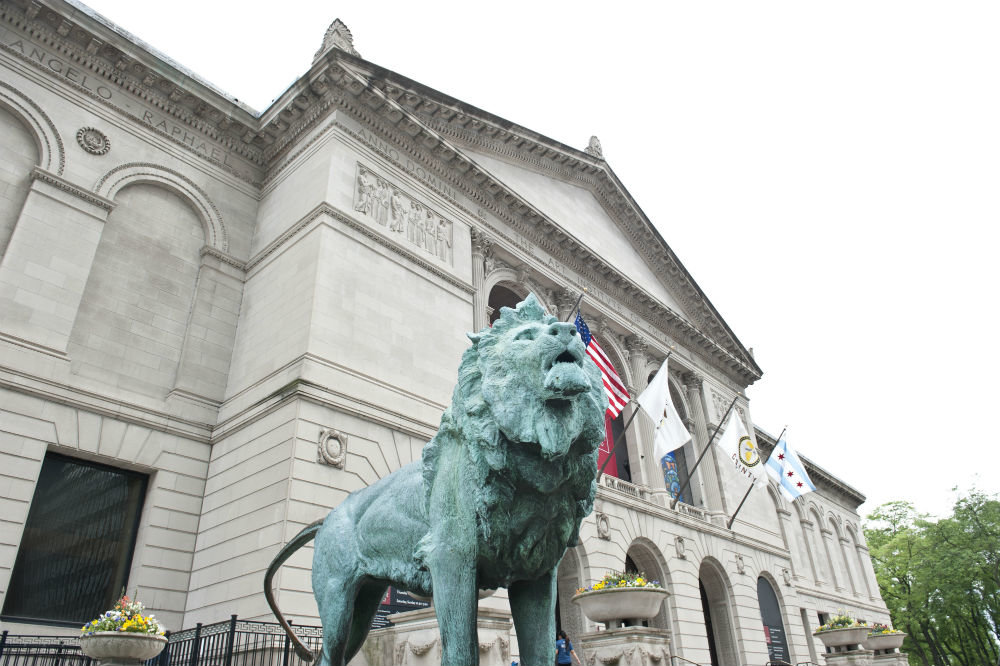 Green Lion Statue at Art Museum.jpg