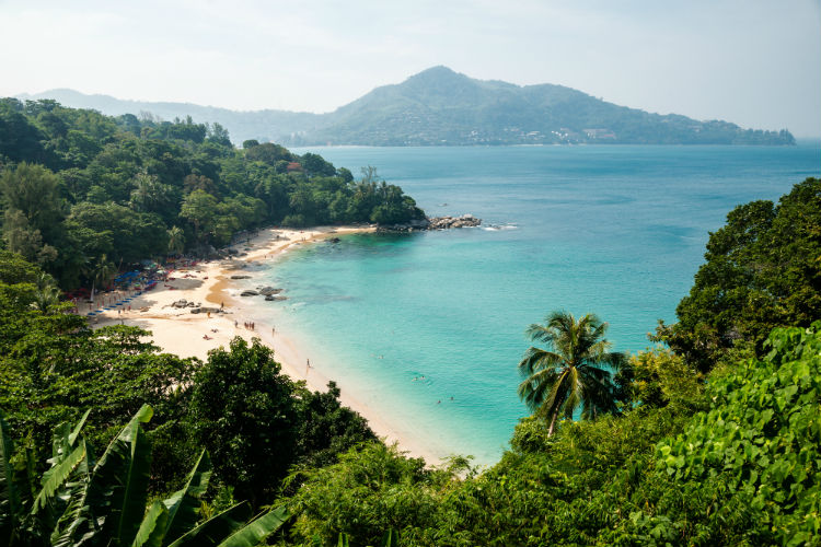 Kamala Beach in Phuket Thailand