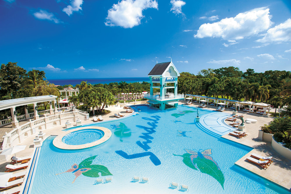 Sandals Ochi Beach Resort Great House Pool