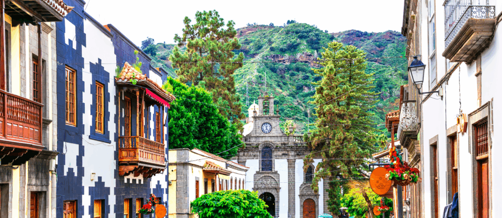 Teror - most beautiful traditional town of Grand Canary (Gran Canaria)